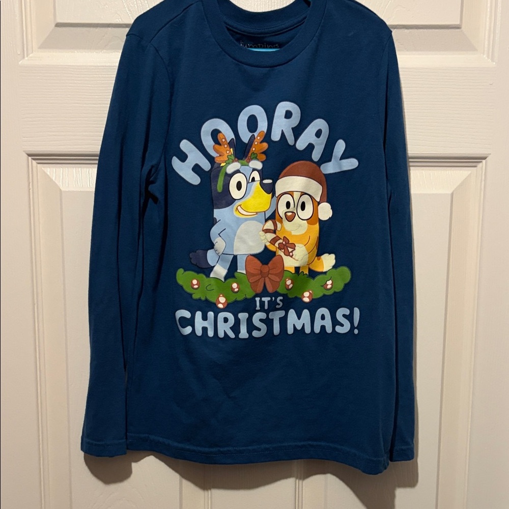 Bluey Kids Christmas Shirt